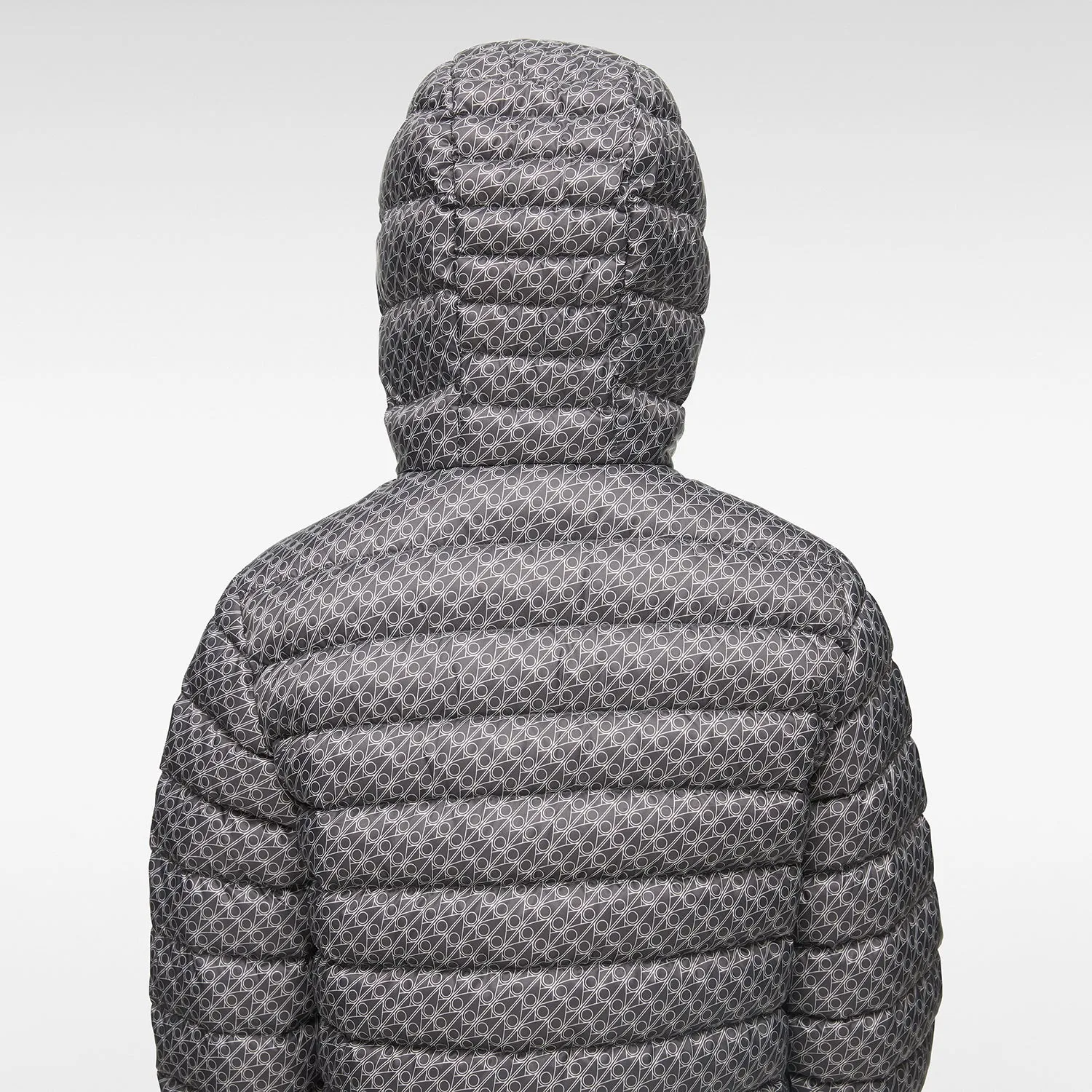 Air Down Jacket - Grey Print