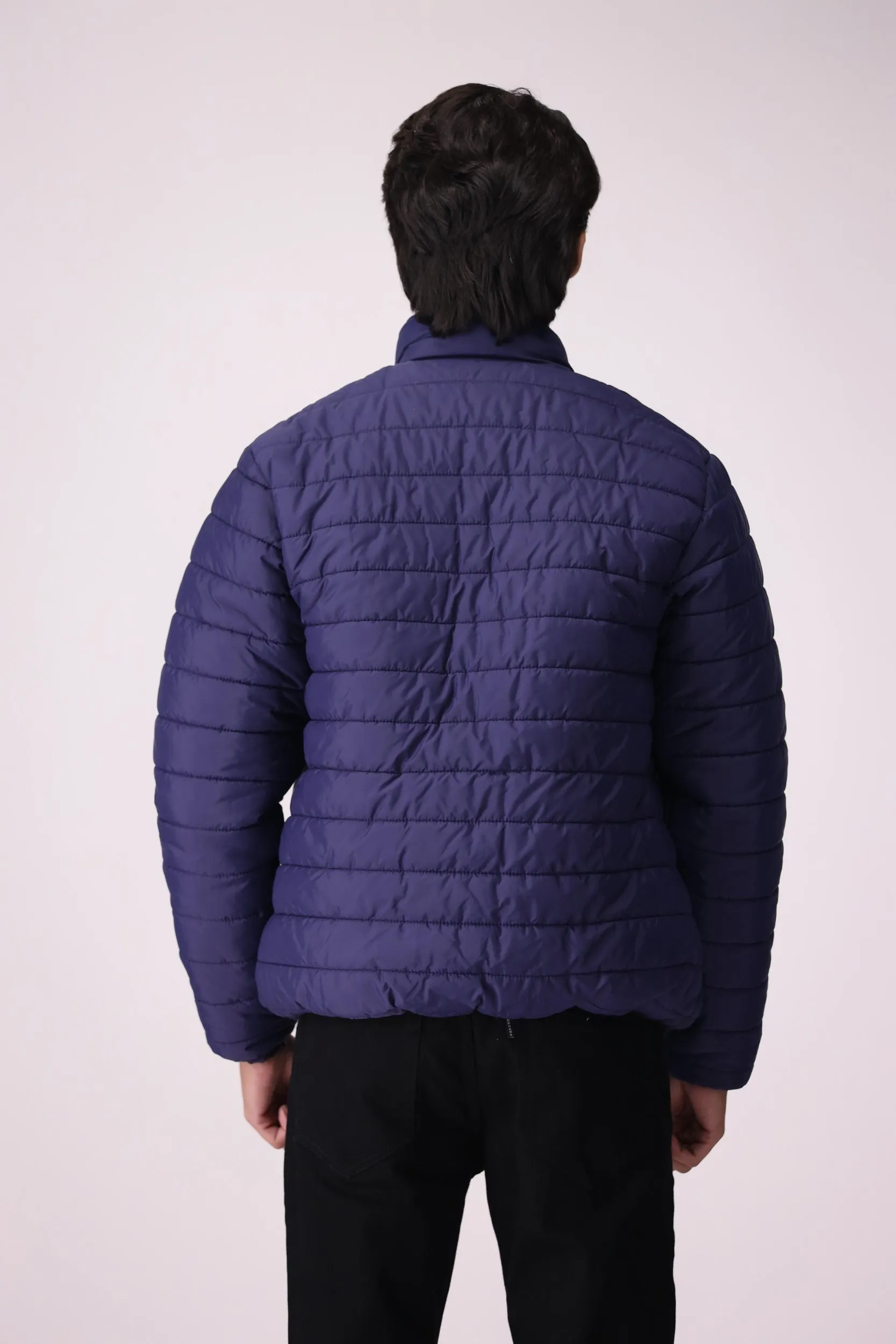 BASIC QUILTED PUFFER JACKET