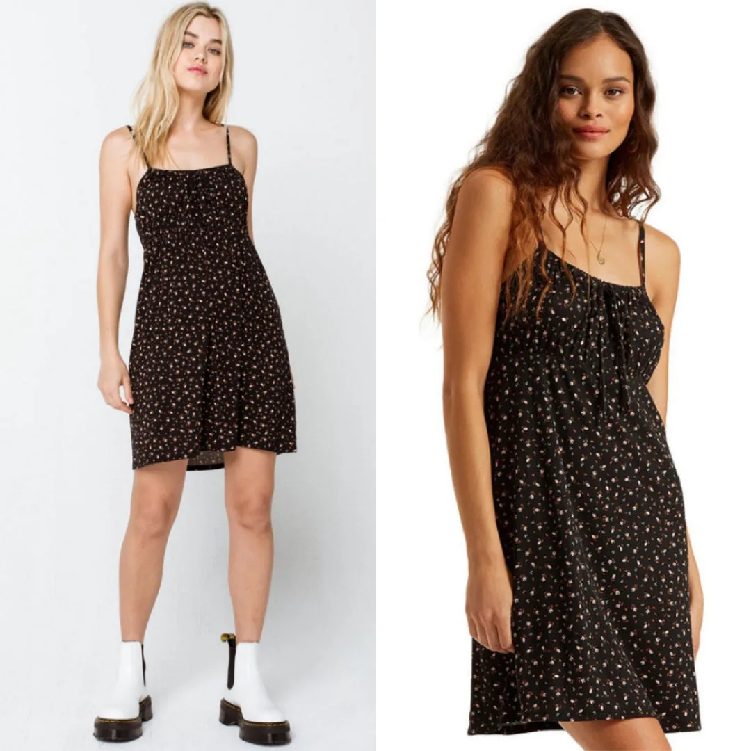 BILLABONG Flirt Much Floral Mini Dress