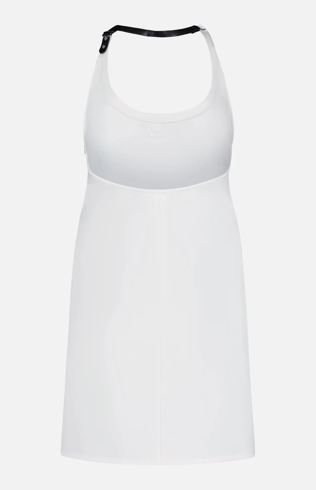 Buckle Babydoll Twill Dress