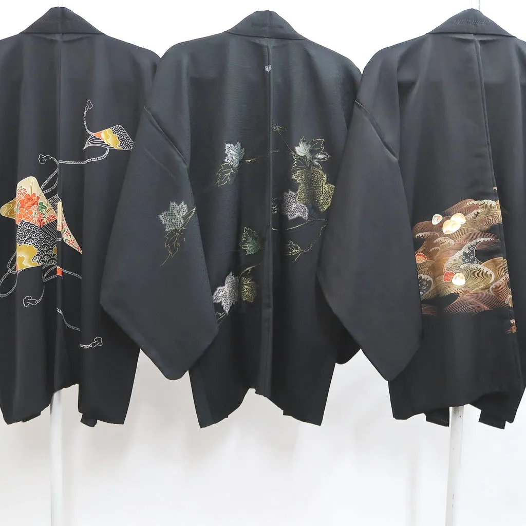 Bundle 15pcs Silk Haori Jacket Wholesale Bulk Free Shipping #469