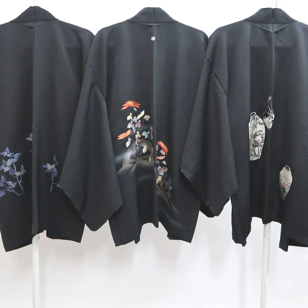 Bundle 15pcs Silk Haori Jacket Wholesale Bulk Free Shipping #469