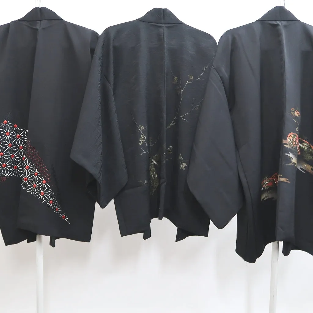 Bundle 15pcs Silk Haori Jacket Wholesale Bulk Free Shipping #469