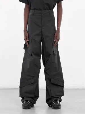 Cellulae Cargo Trousers (HE-M-10-160-BLK01-BLACK)