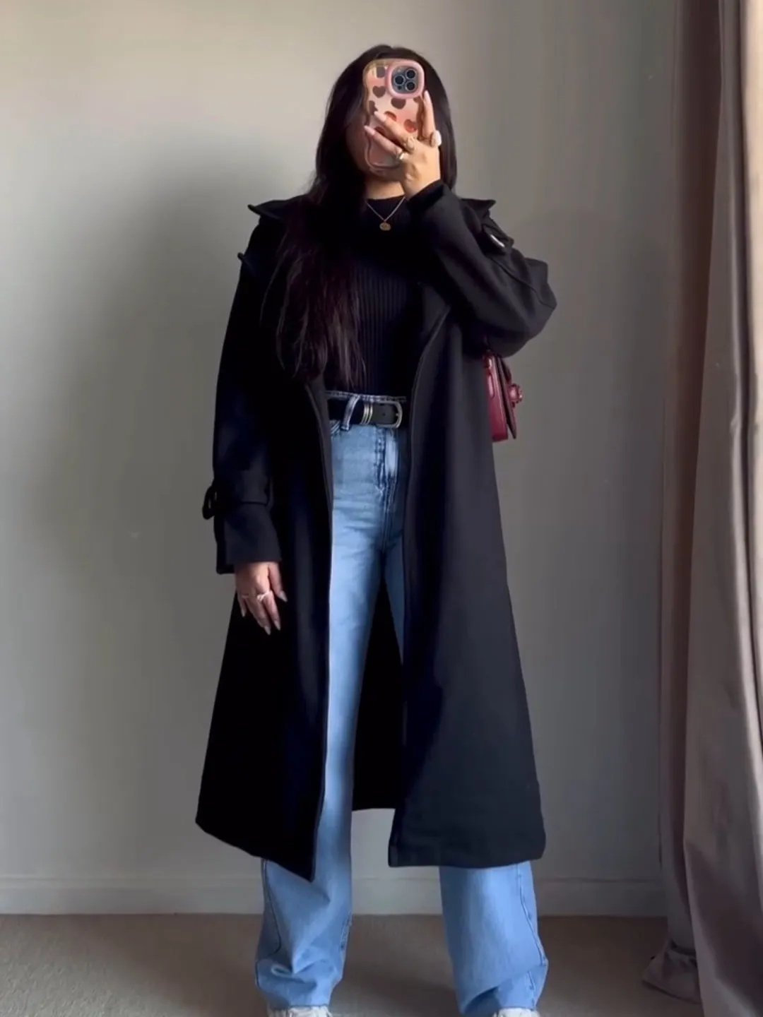 ch # 516 Chakoor LuxeWarm Longline Winter Coat