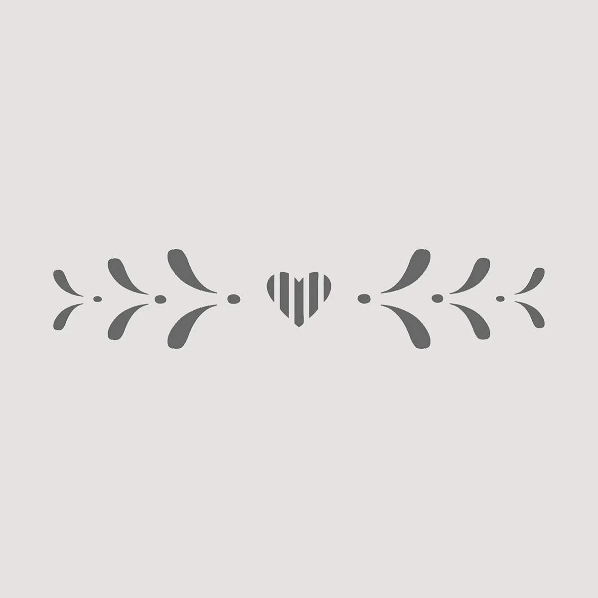 Charcoal Gustavian Side Plate