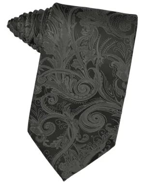 Charcoal Tapestry Necktie