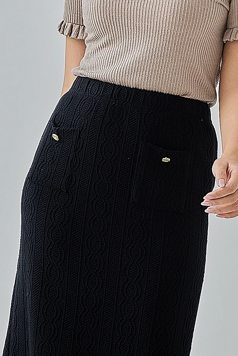Christabel Knit Pencil Skirt