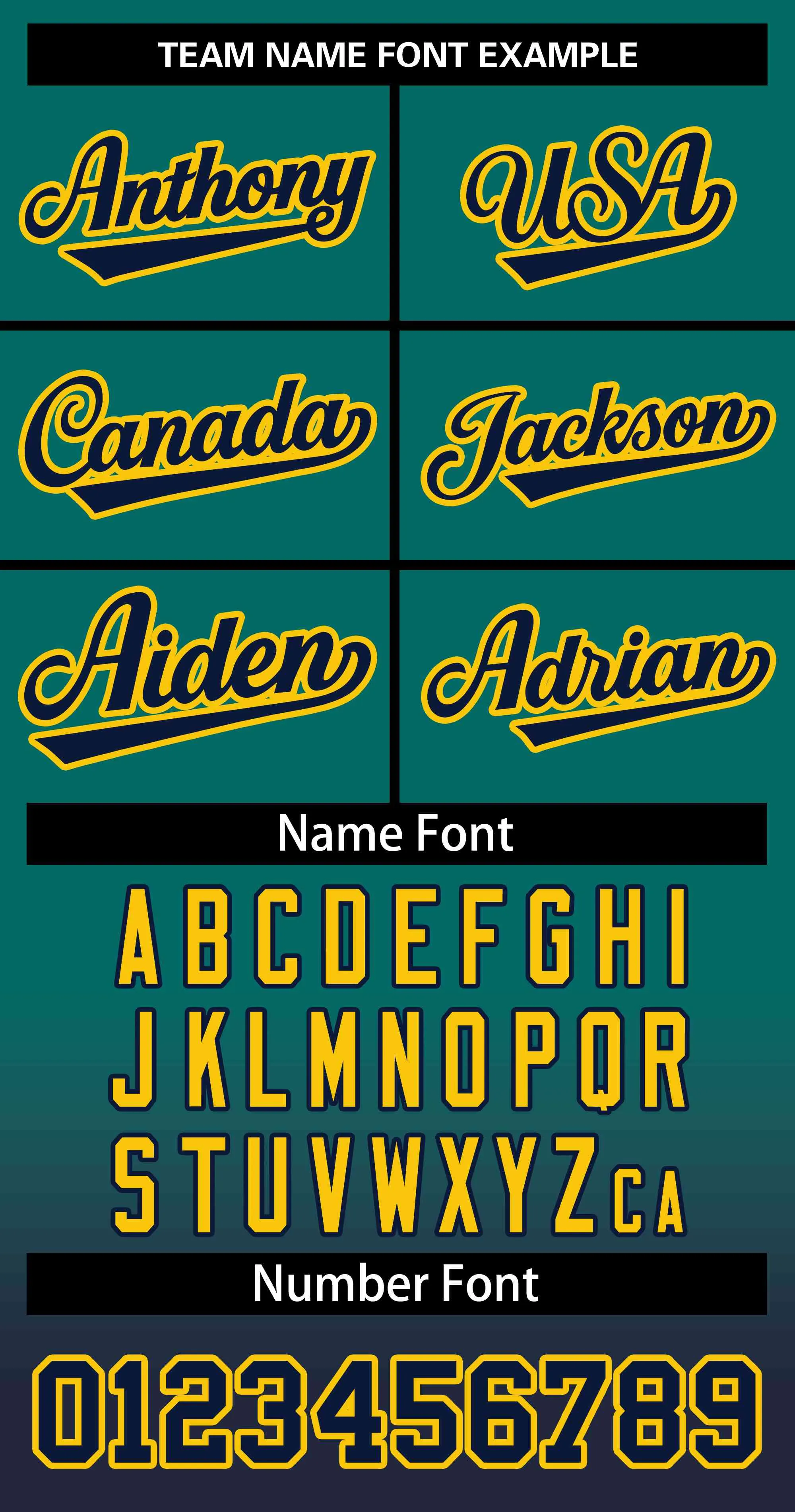 Custom Aqua Navy Navy-Gold Gradient Fashion Authentic Two-Button Baseball Jersey