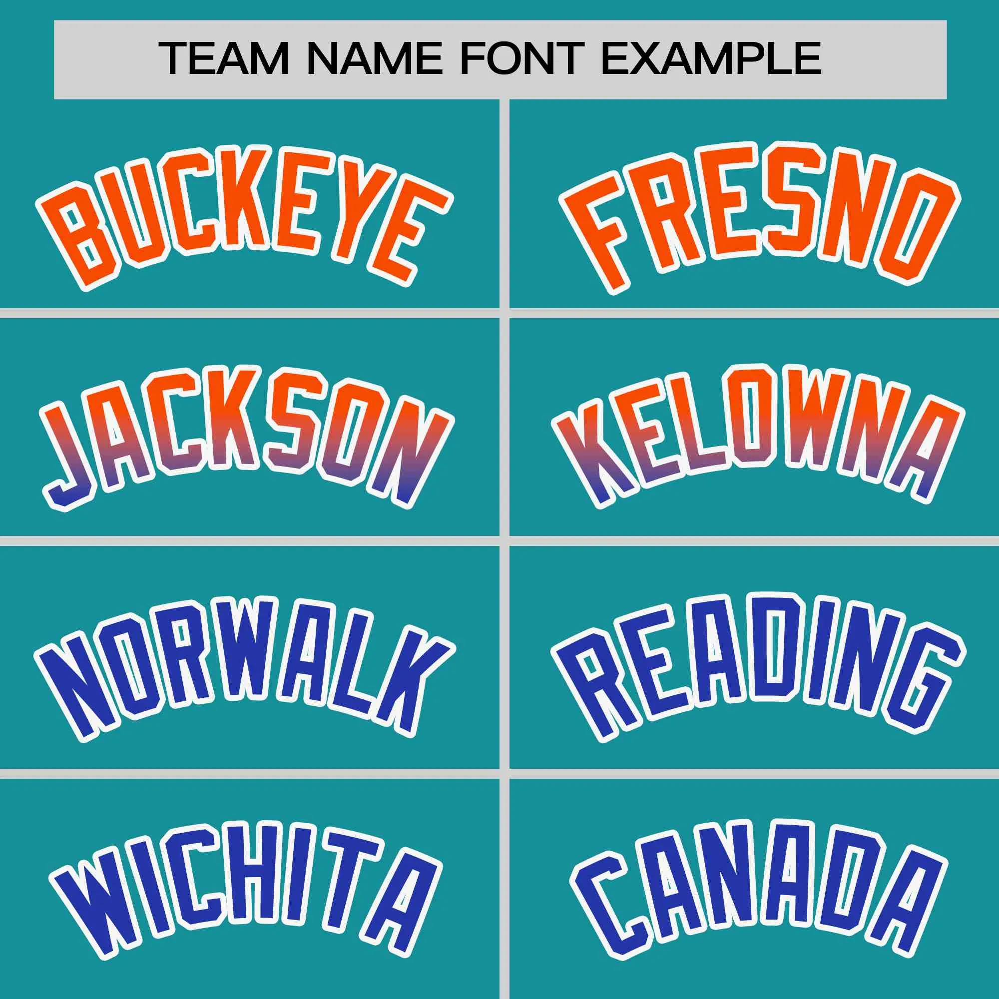 Custom Aqua Orange-Royal Personalized Gradient Font And Side Design Authentic Baseball Jersey