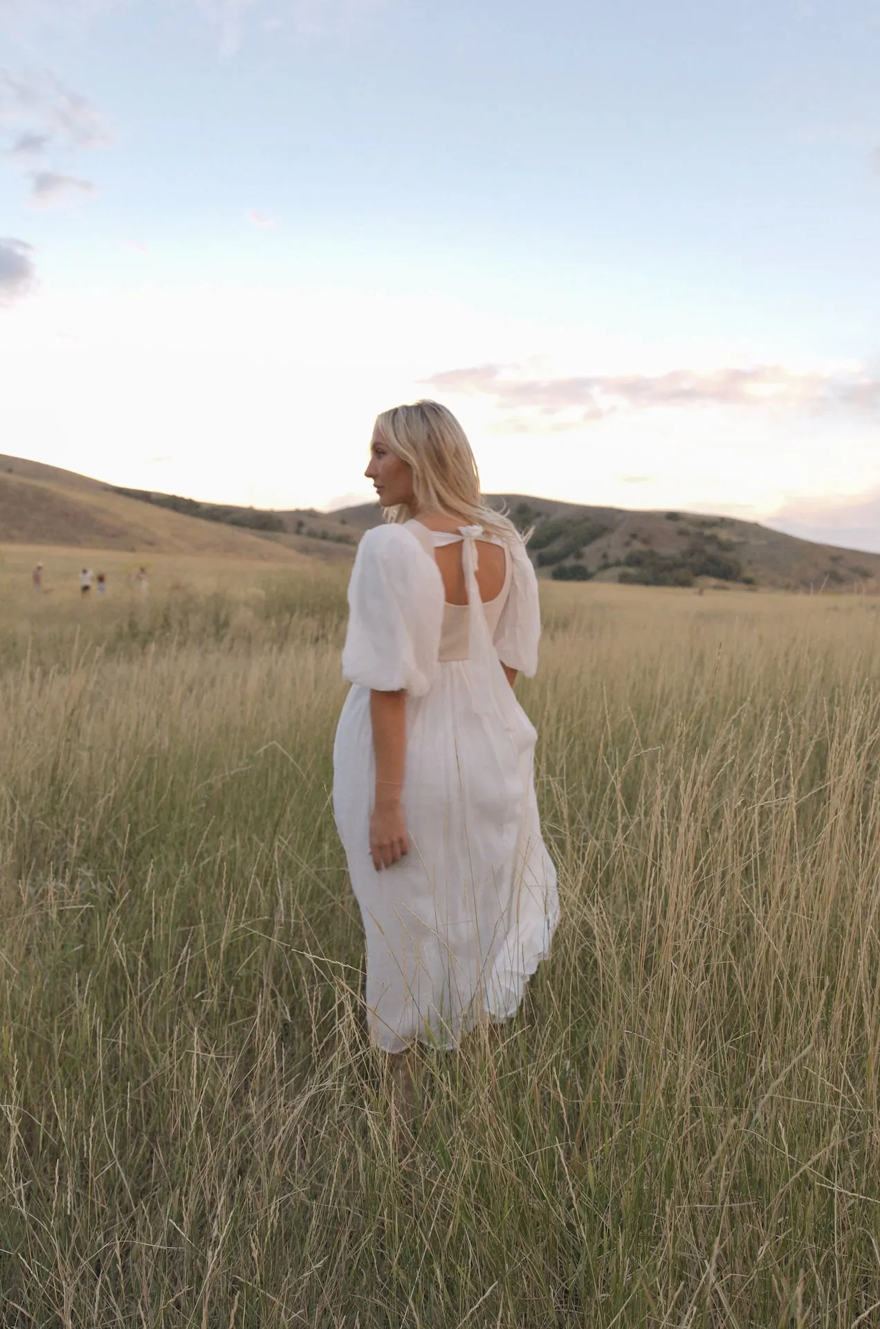 Enchanted Cream Midi Dress - RESTOCKED