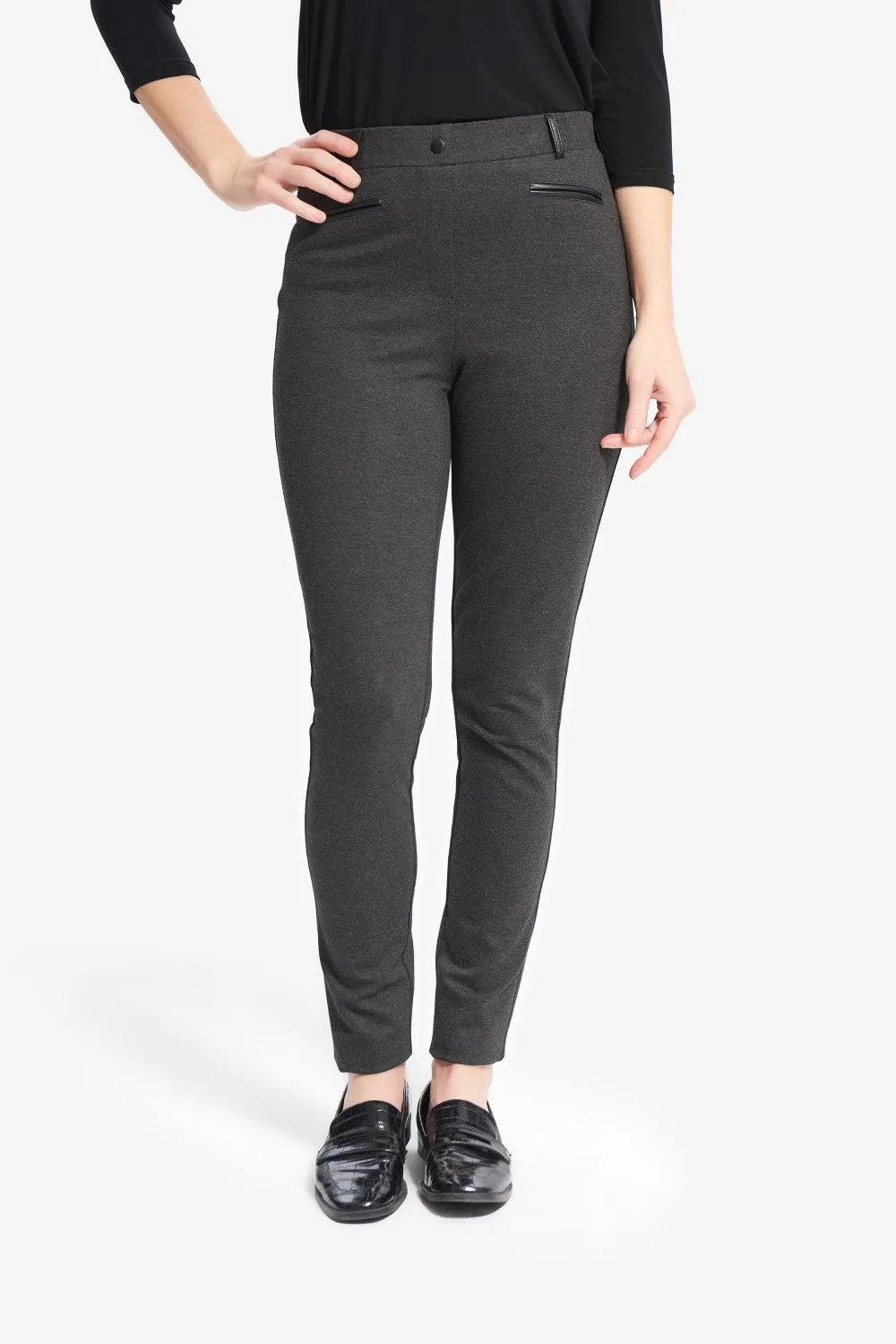 Joseph Ribkoff Pant 214249 Charcoal