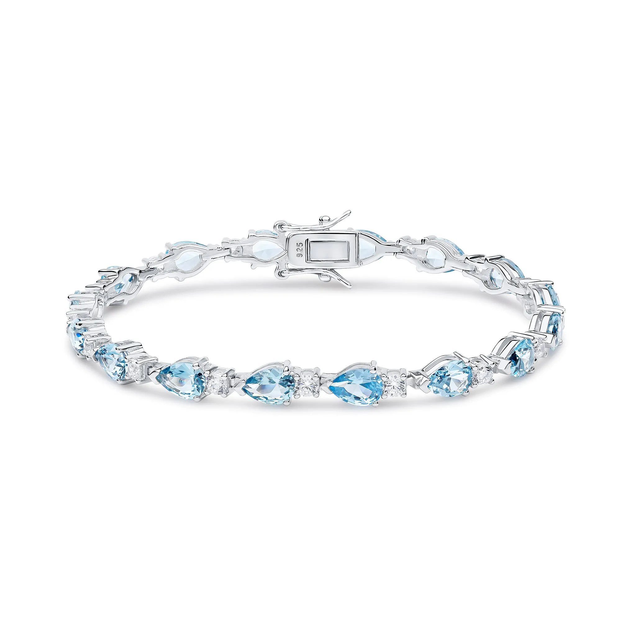 June Bracelet (Aqua)