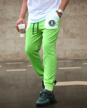 NewYork Word Trackpan For Men / Apple Green