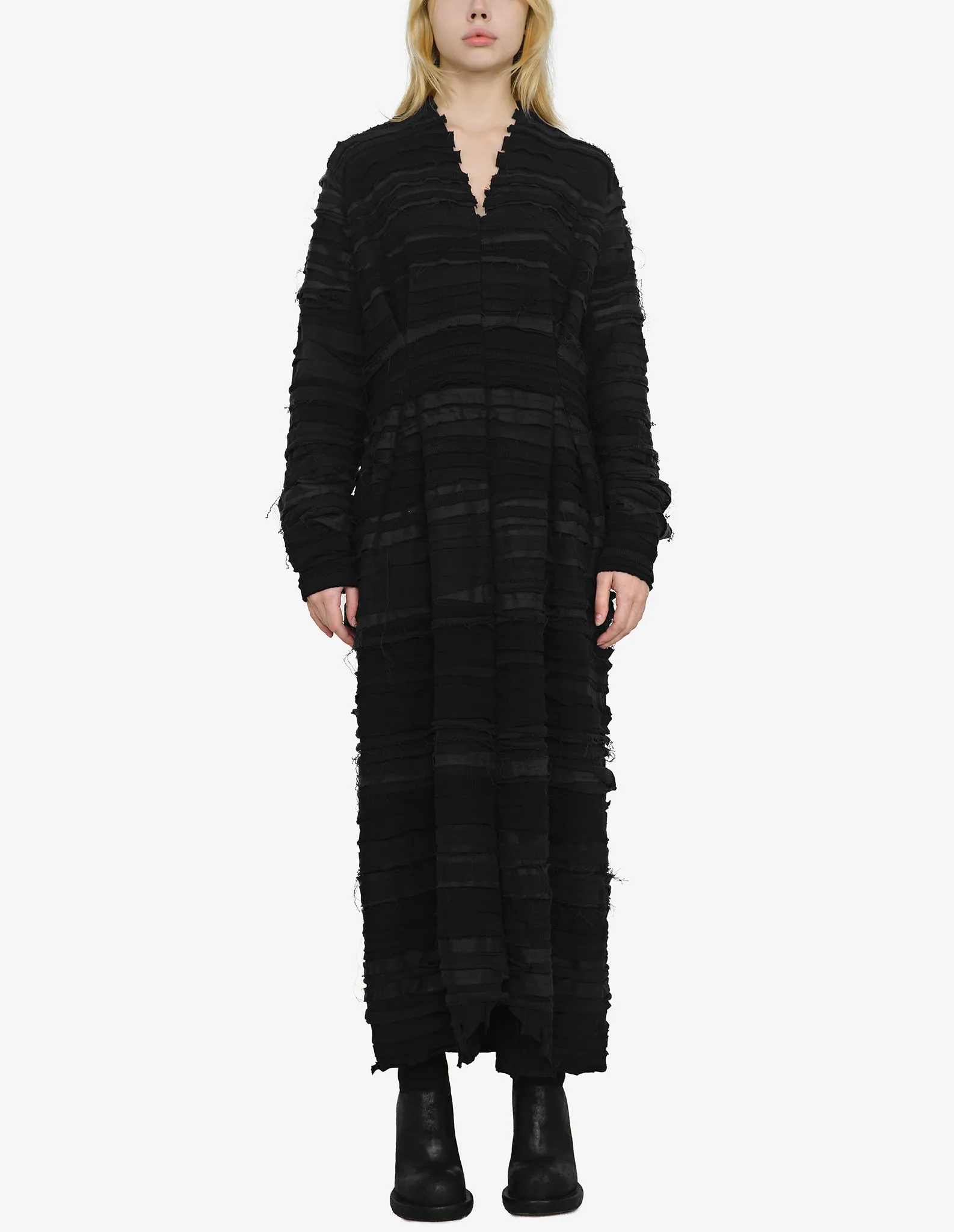 Open-Sleeves Recycled Dress