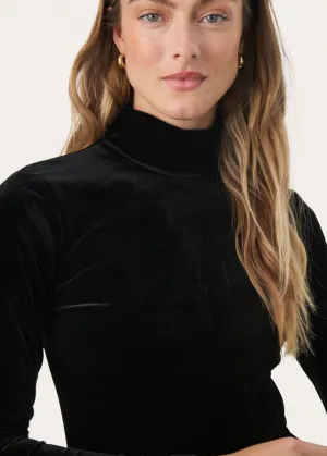 Part Two Mone Velvet Turtleneck