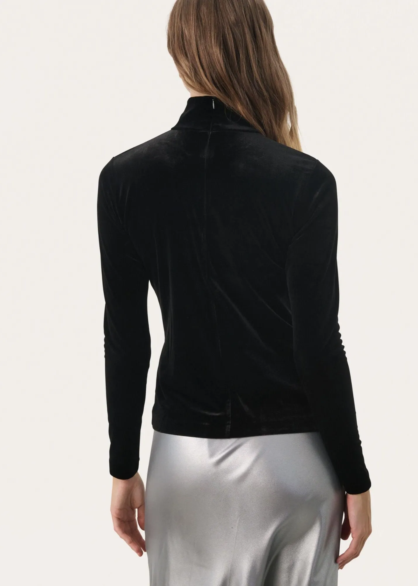 Part Two Mone Velvet Turtleneck