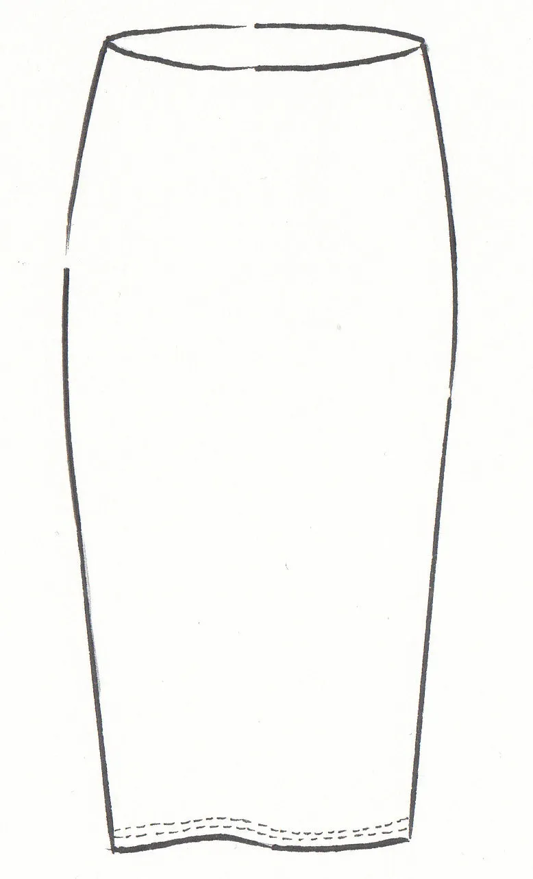 Pencil Skirt - Merino