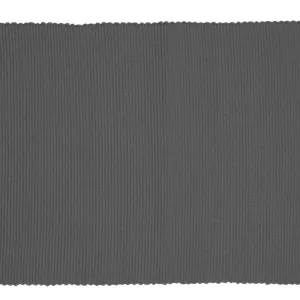 RANS Lollipop Charcoal Ribbed Placemat