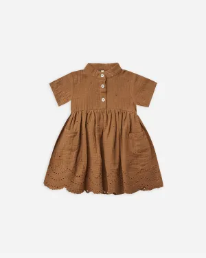 Rylee   Cru Esme Dress Rust