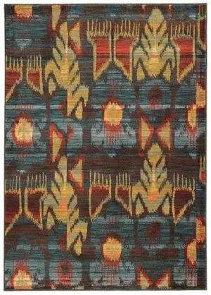 Sedona 4378H Charcoal / Blue Rug