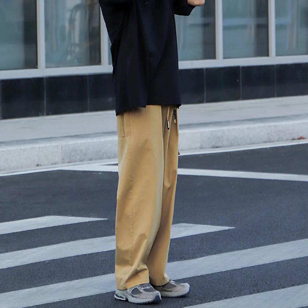 STRIGHT CARGO CROPPED TROUSERS