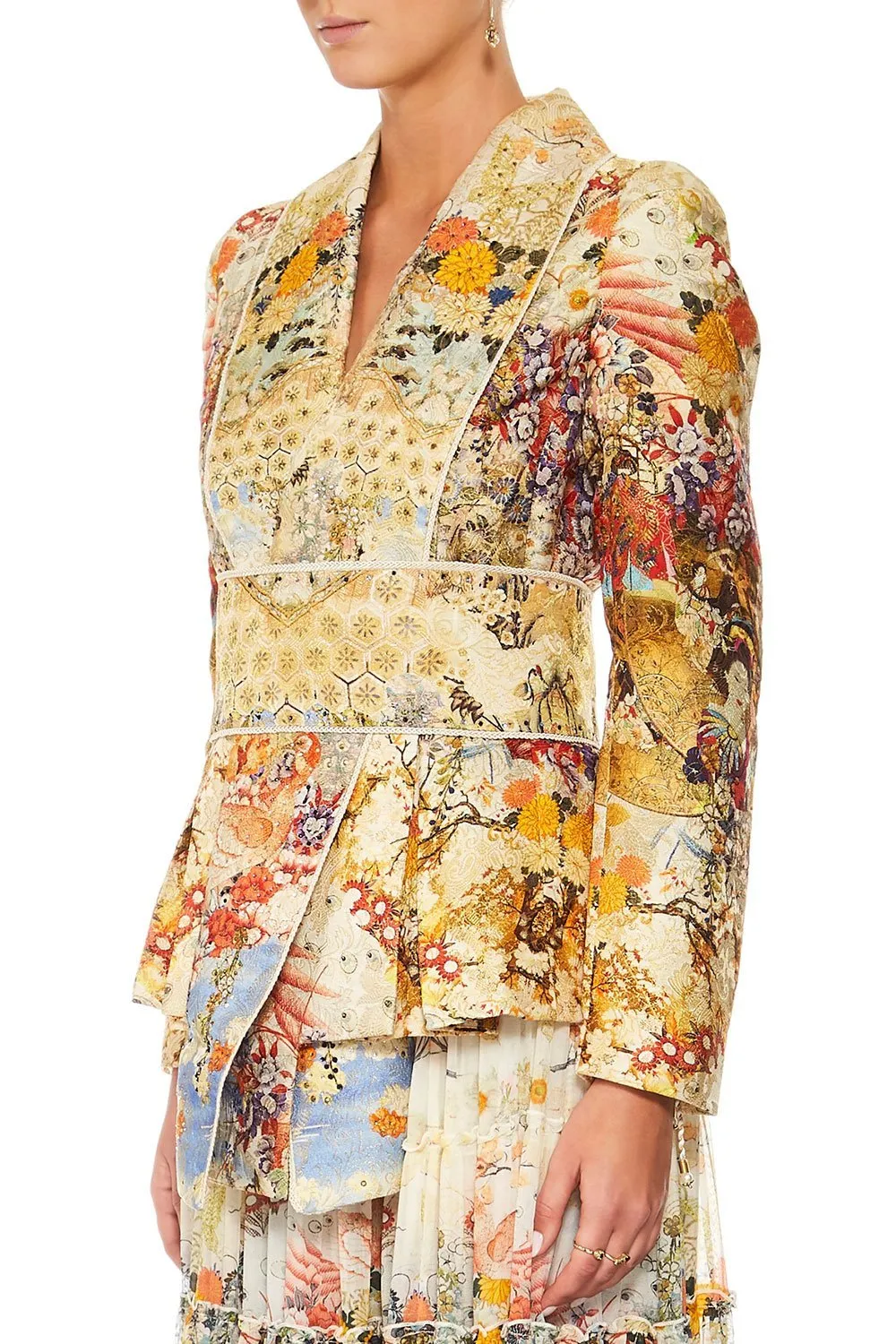 TAILORED KIMONO JACKET LADY LABYRINTH