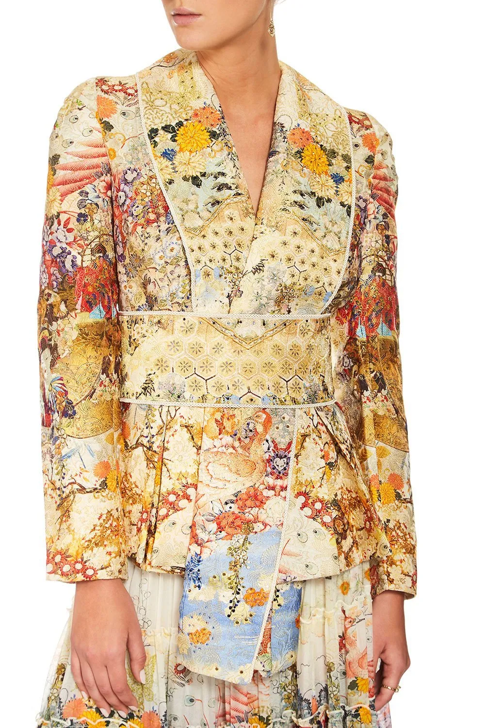 TAILORED KIMONO JACKET LADY LABYRINTH