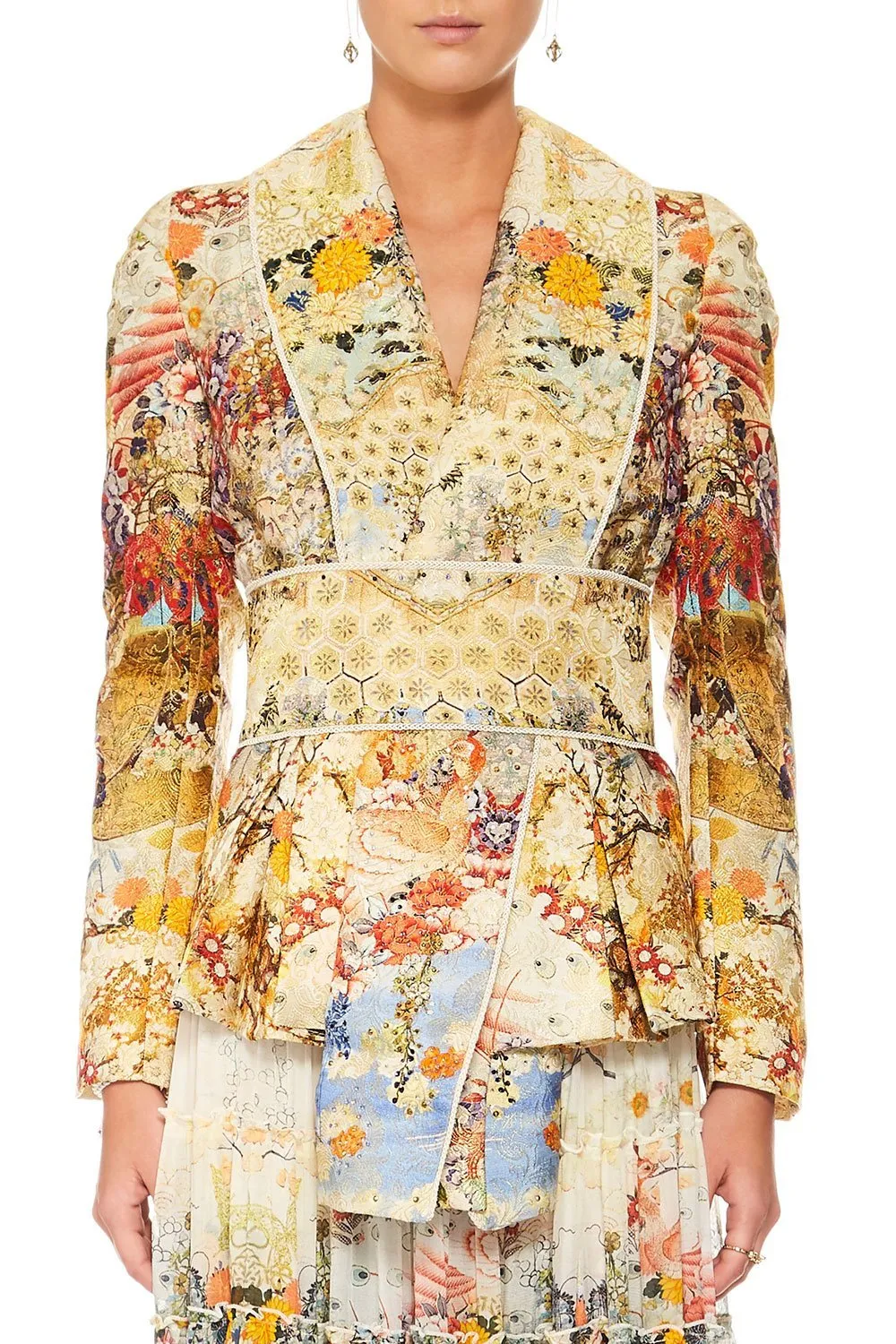 TAILORED KIMONO JACKET LADY LABYRINTH