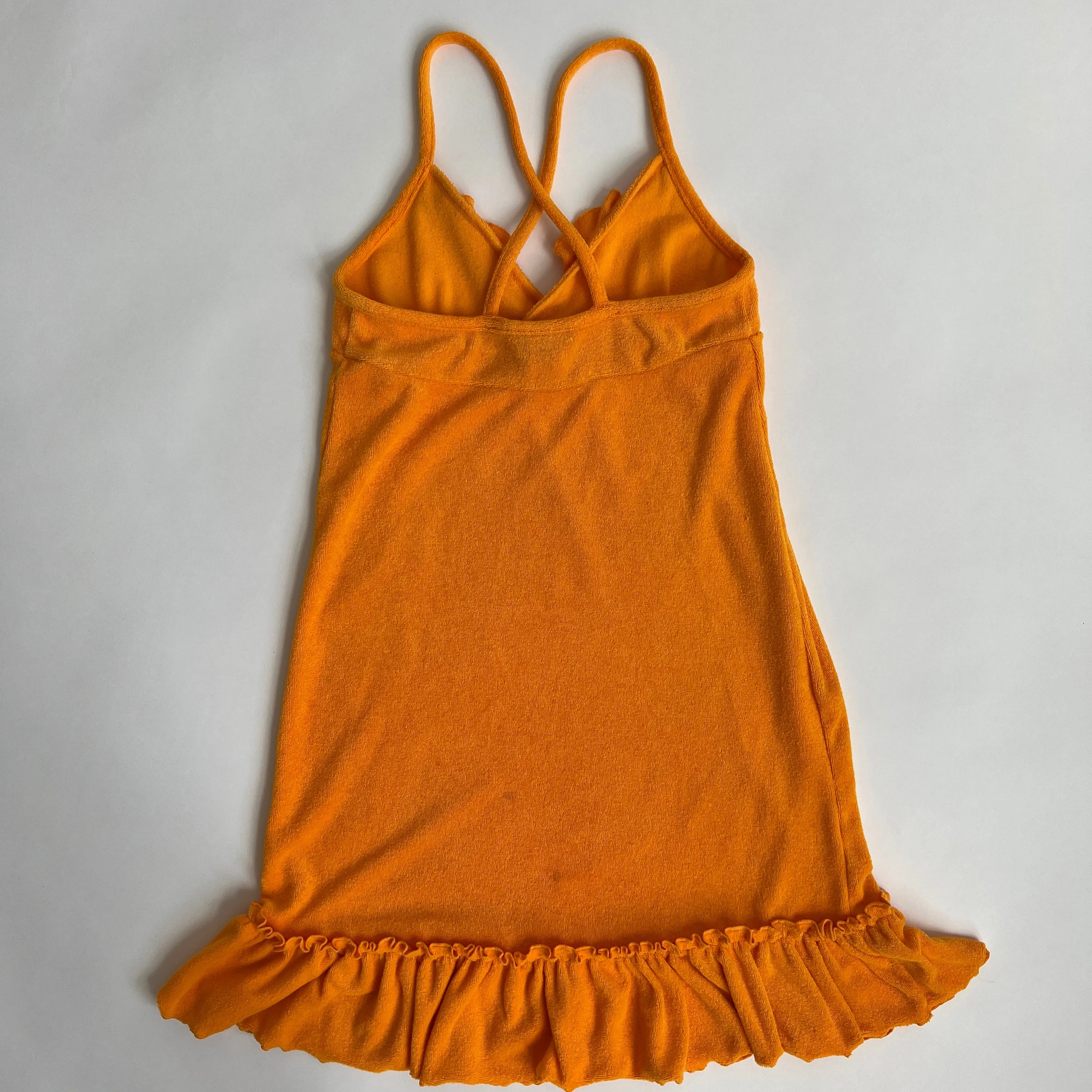terrycloth babydoll dress