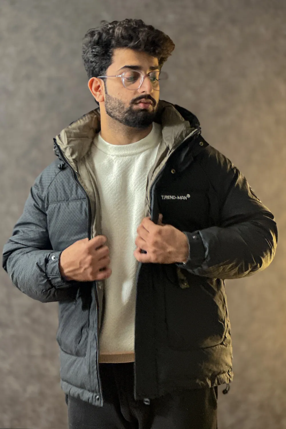 Trendy Rhino Puffer Jacket - 1124176