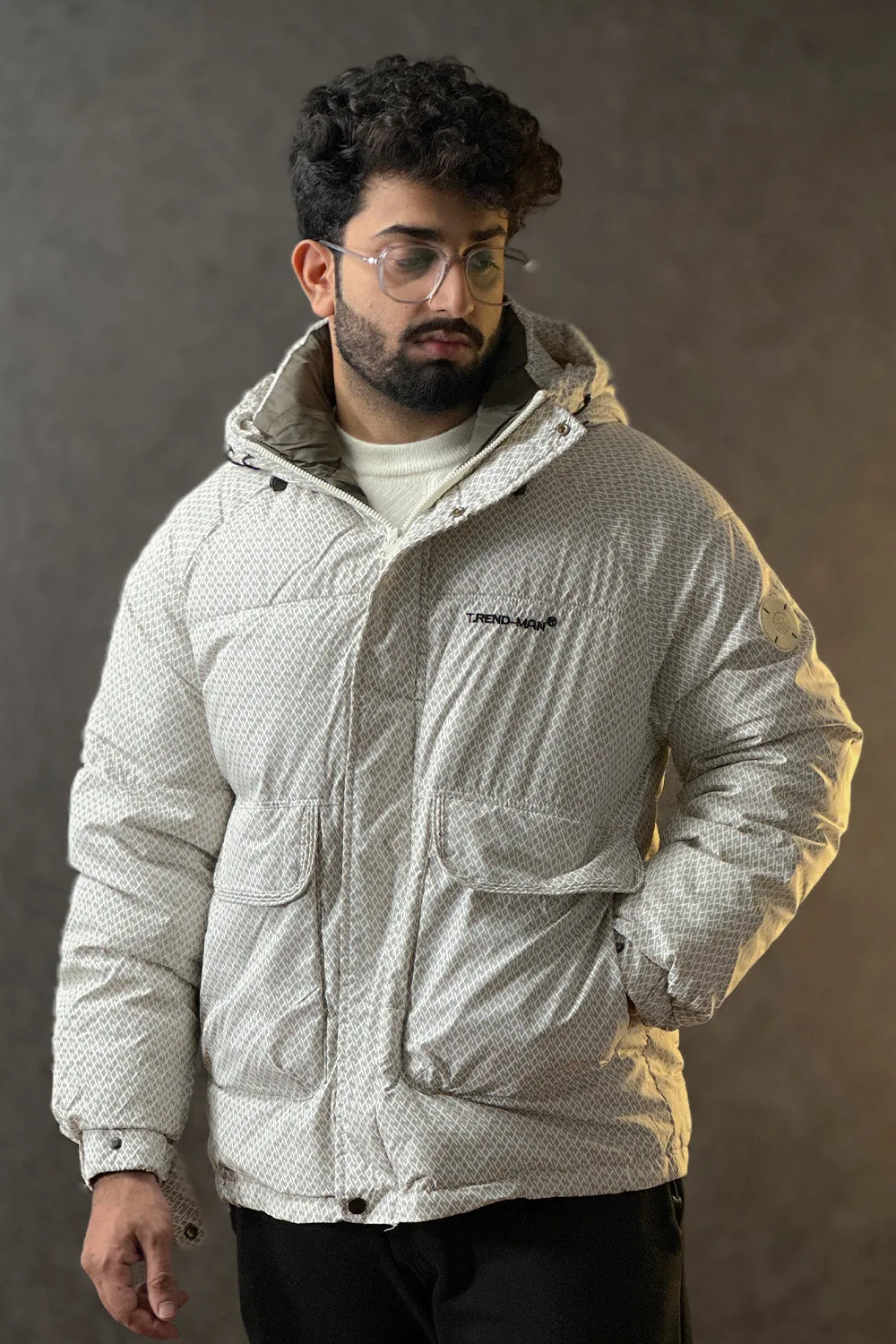 Trendy Rhino Puffer Jacket - 1124176
