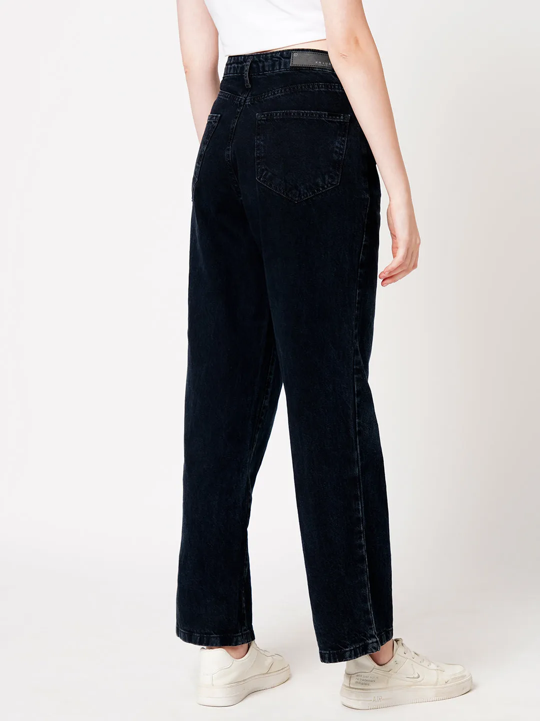 Women High-Rise Wide Leg Jeans