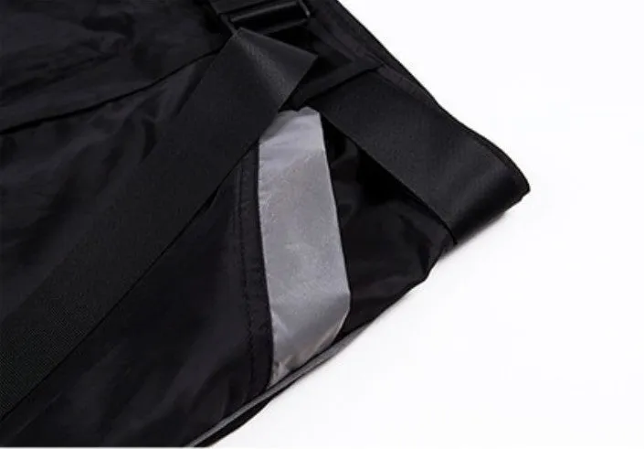 Women's Autumn/Winter Patchwork High Waist Cargo Pants With Reflective Inserts
